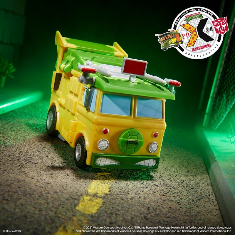 PREORDER Transformers X Teenage Mutant Ninja Turtles Party Wallop